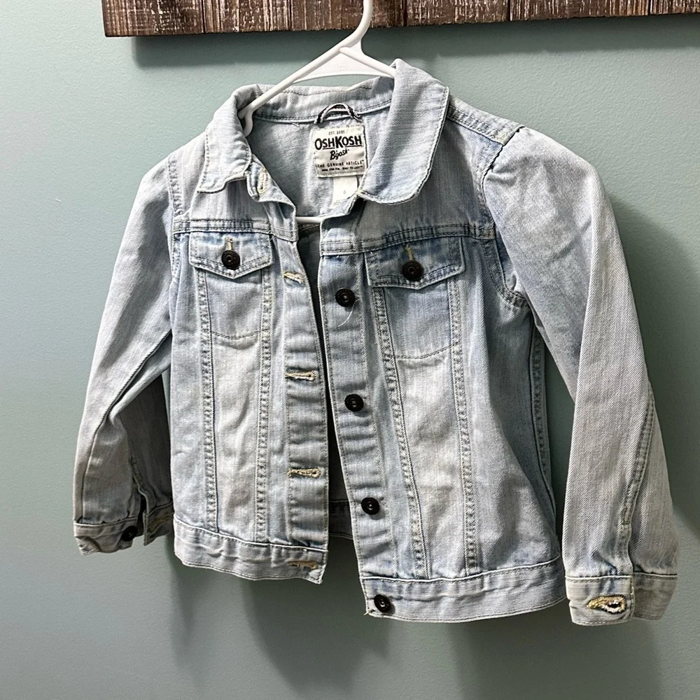 OshKosh Bgosh Jean Jacket size 6